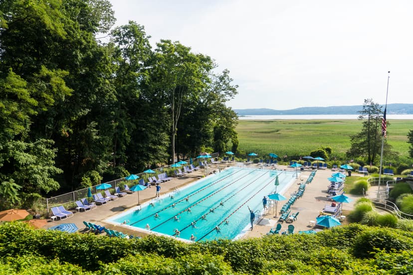 Tallman Beach and Pool Club with coaches
